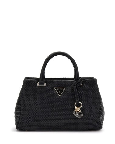 **Meta Title:** Buy GUESS Phaedra Black Satchel - Stylish & Chic